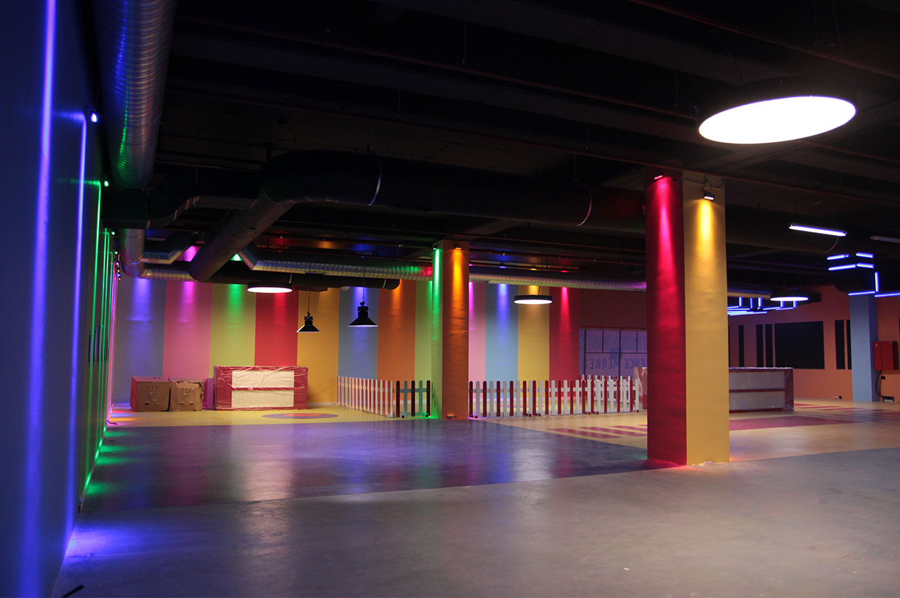 Funkypark Bowling Salonu İç Mekan Aydınlatma Projesi