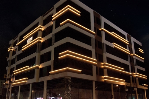 Başak Residence Facade Led Lighting Project