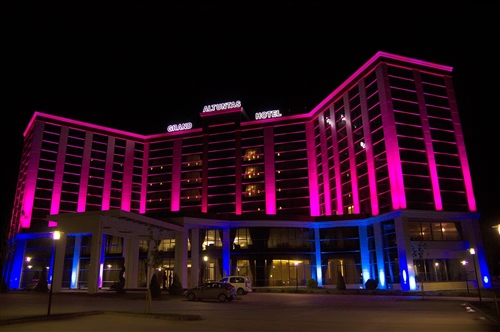 Grand Altuntaş Otel Mimari Aydınlatma Projesi