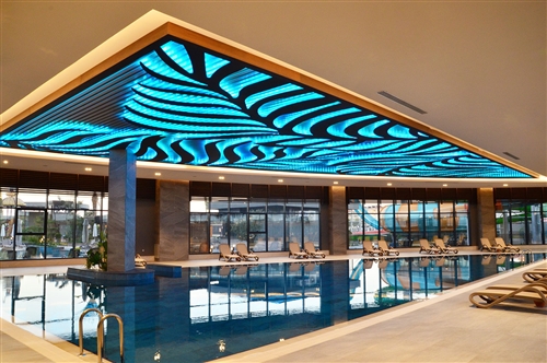 Kirman Calyptus Resort Hotel İç Mekan Aydınlatma Projesi