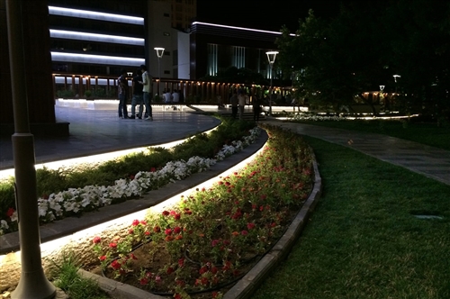 Kayseri Metropolitan Municipality Landscape Led Lighting Project