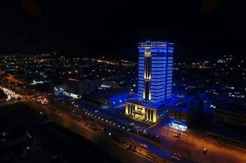 Rixos Hotel Facade Lighting Project