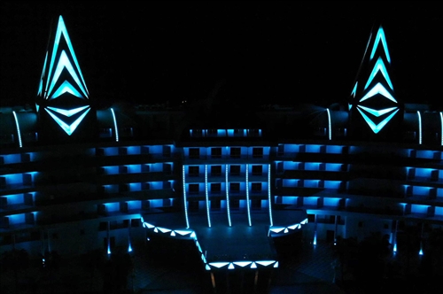 Delphin Botanik Platinum Hotel Facade Lighting Project